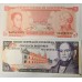 VENEZUELA 1989-1992 . FIVE 5 and FIFTY BOLIVARES BANKNOTES